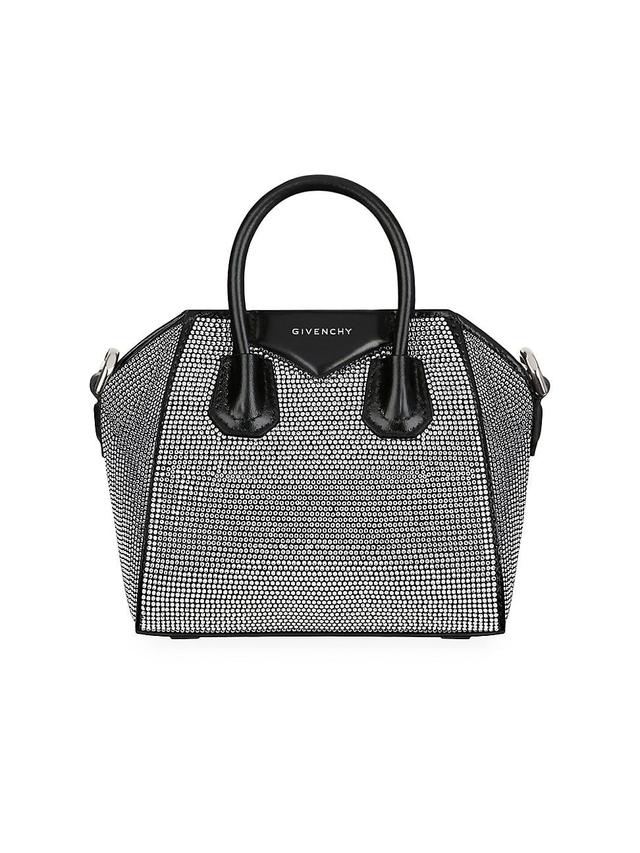 Womens Micro Antigona Bag In Satin With Strass Product Image