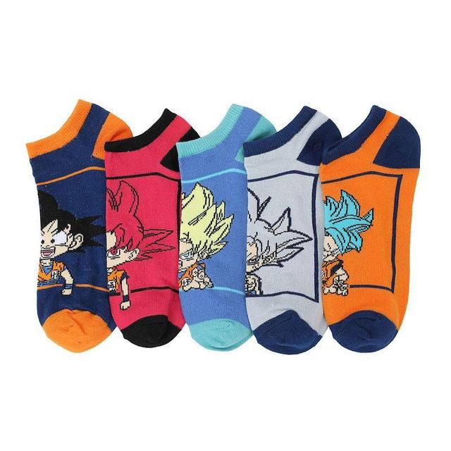 Womens Dragon Ball Z 5-Pack Ankle Socks Product Image