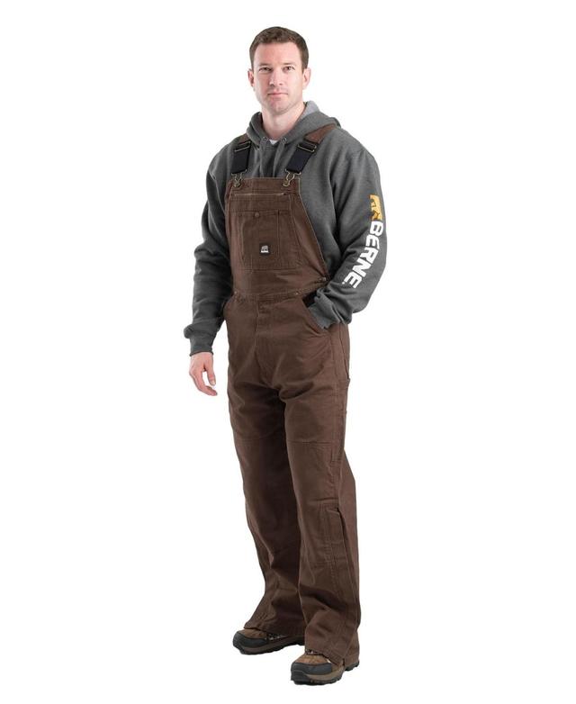 Berne Mens Heartland Unlined Washed Duck Bib Overall Product Image