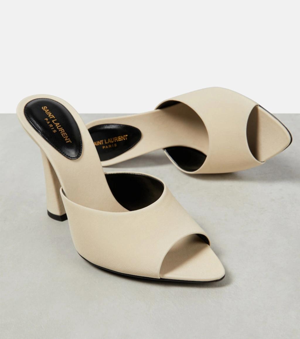 Suite Mule Sandal In Pale Sand Product Image