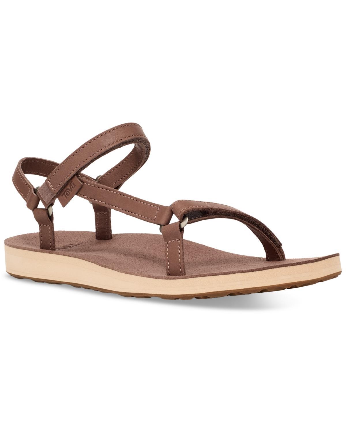 Teva Womens Original Universal Slim Leather Sandals Product Image