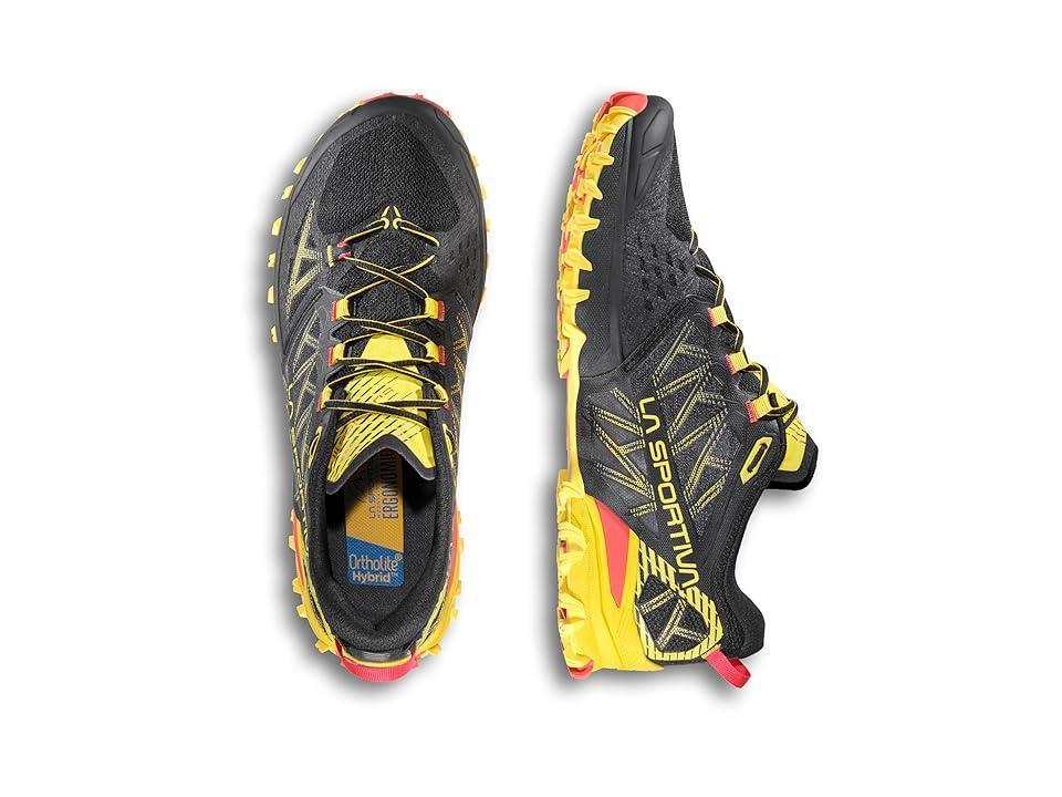 La Sportiva Bushido III 1 (Black/Yellow) Men's Running Shoes Product Image