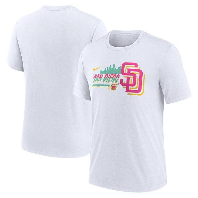 Mens Nike San Diego Padres City Connect Tri-Blend T-shirt Product Image