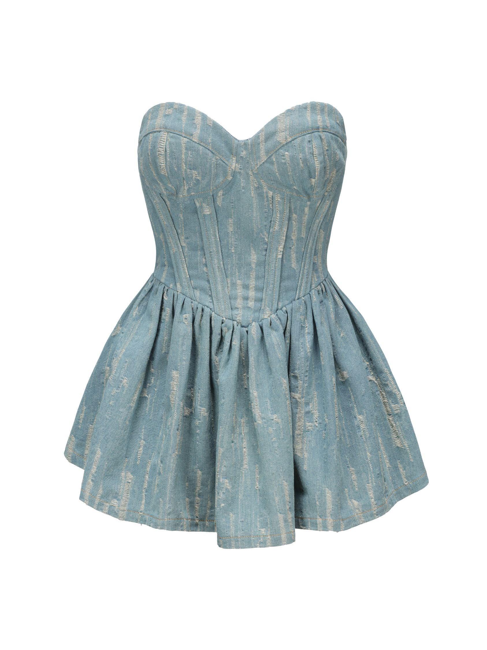 Airina Dress (Denim) Product Image