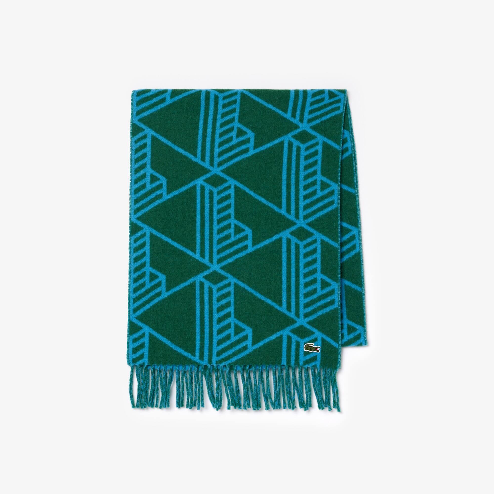 Jacquard Monogram Wool Scarf Product Image