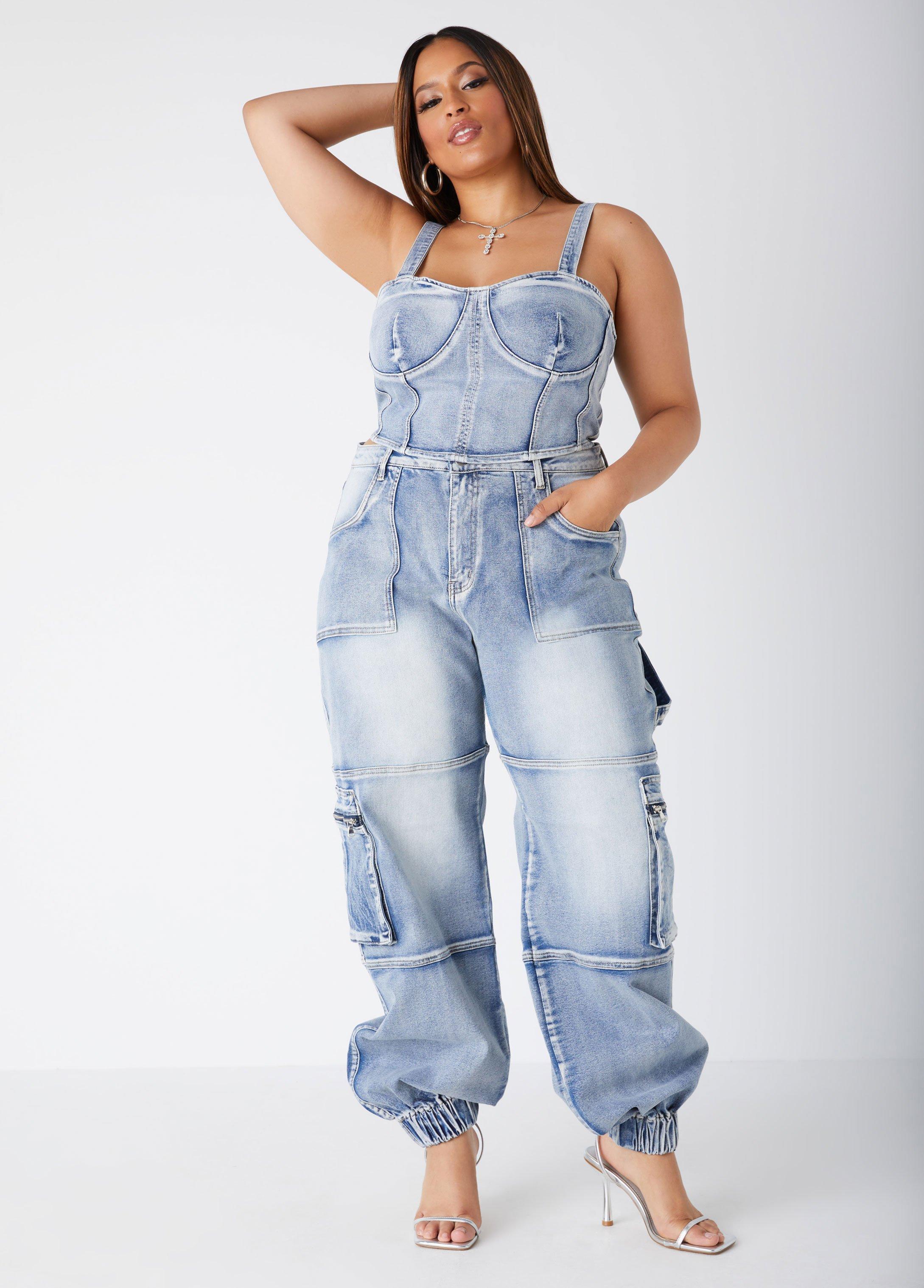 Denim Bustier Product Image