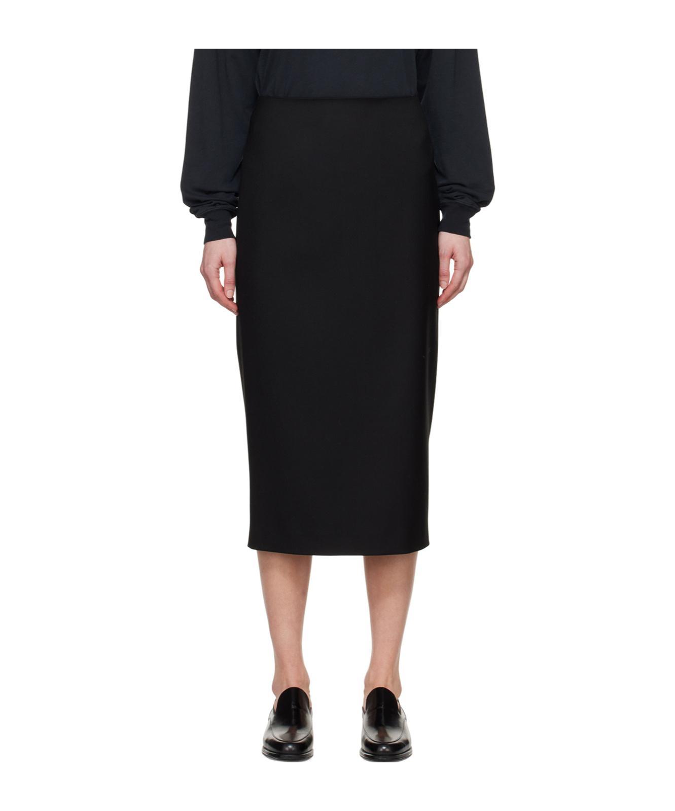 THE ROW Bartellette Skirt In Black Product Image