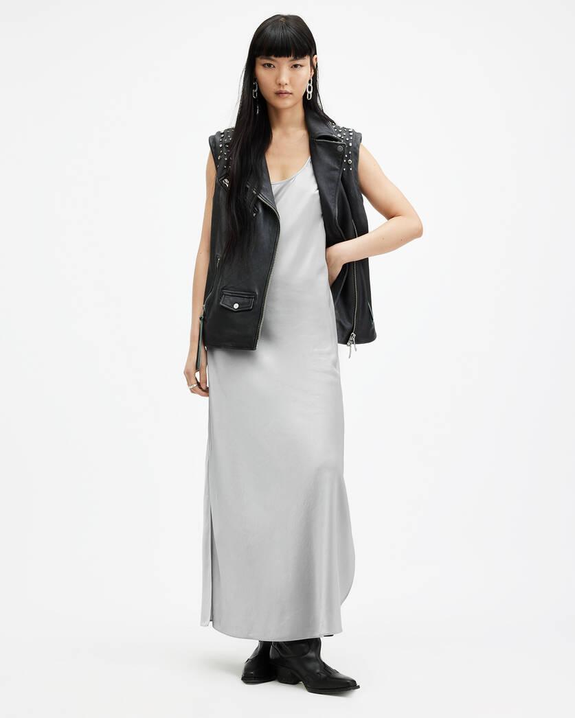 Lisa Scoop Neck Maxi Slip Dress Product Image