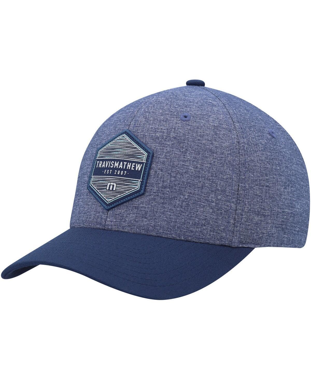 Mens Travis Mathew Heather Navy Rapido Flex Hat Product Image