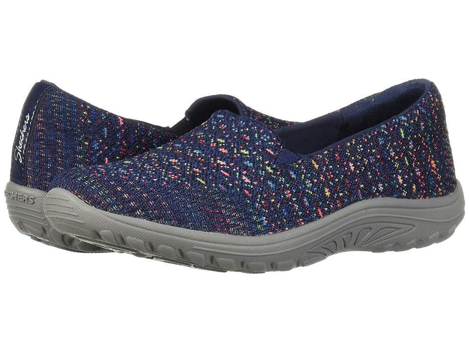 Skechers Womens Relaxed Fit: Reggae Fest - Wicker Walking Sneakers from Finish Line - NAVY Product Image