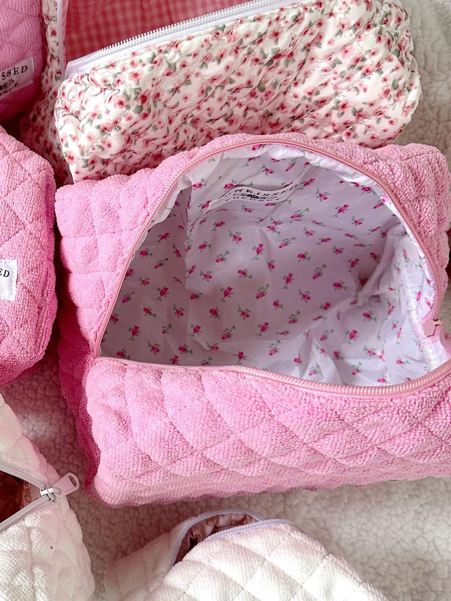 Small Olivia Quilted Handmade Travel Bag Product Image