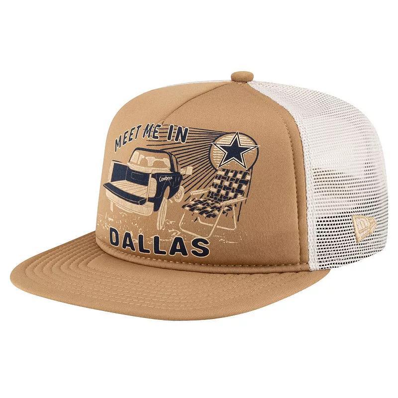 Mens New Era Stone Dallas Cowboys Meet Me 9FIFTY Snapback Hat Product Image