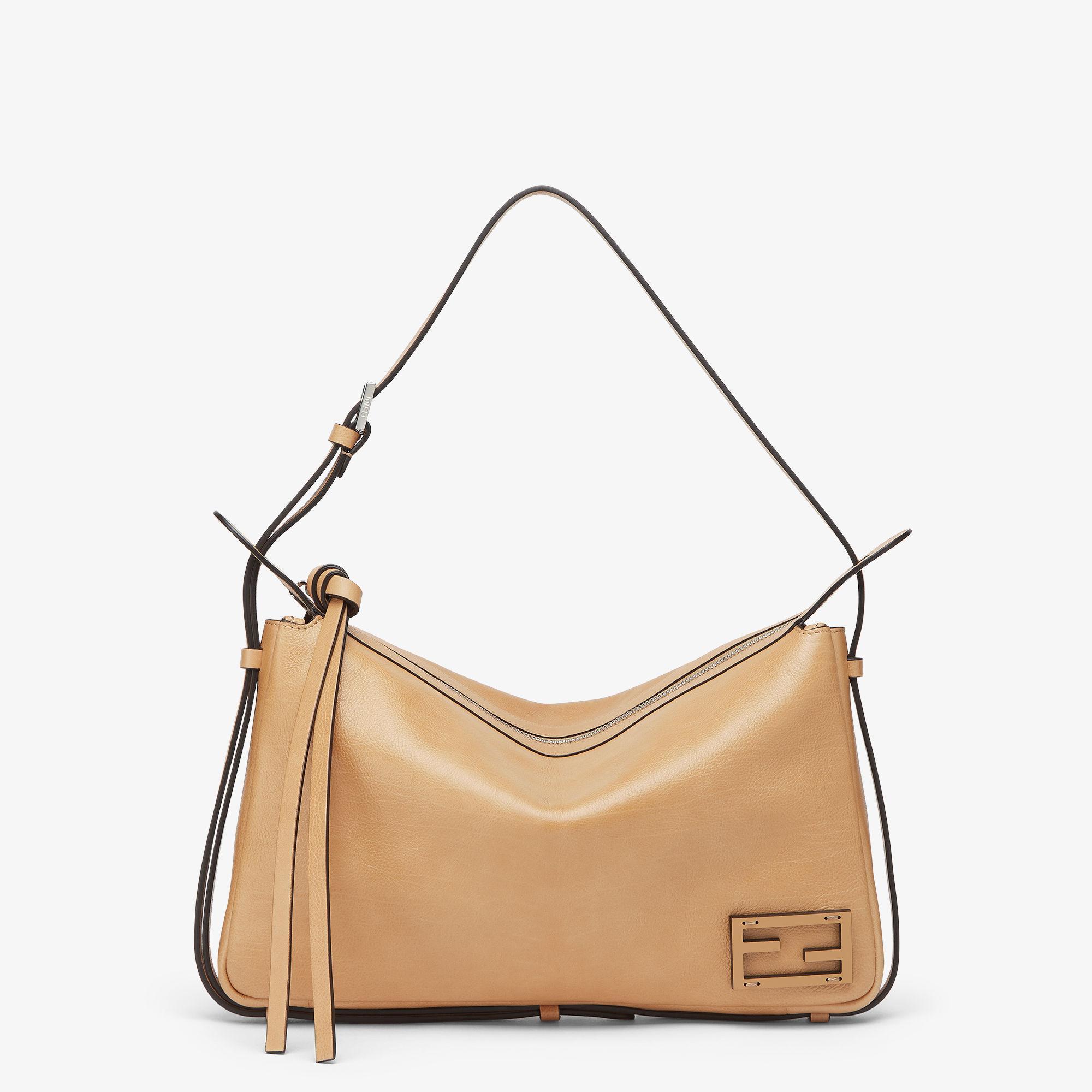 Simply Fendi MediumBeige leather bag Product Image