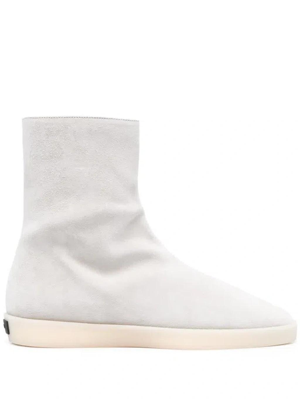 Suede Boots In Grey product image