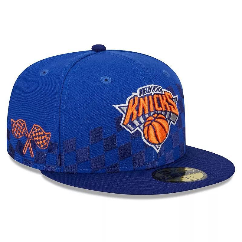 Mens New Era New York Knicks 2024 NBA All-Star Game Rally Drive Checkerboard 59FIFTY Crown Fitted Hat Product Image