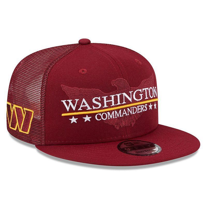 Mens New Era Burgundy Washington Commanders Totem 9FIFTY Snapback Hat Product Image