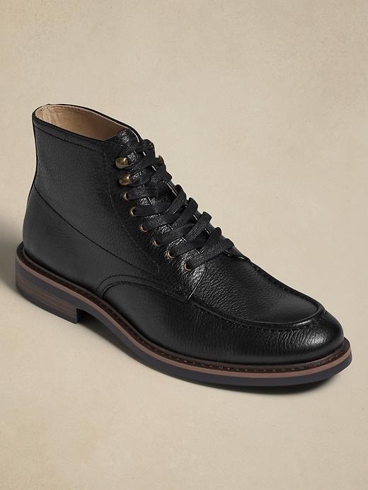 Moc-Toe Leather Boot Product Image