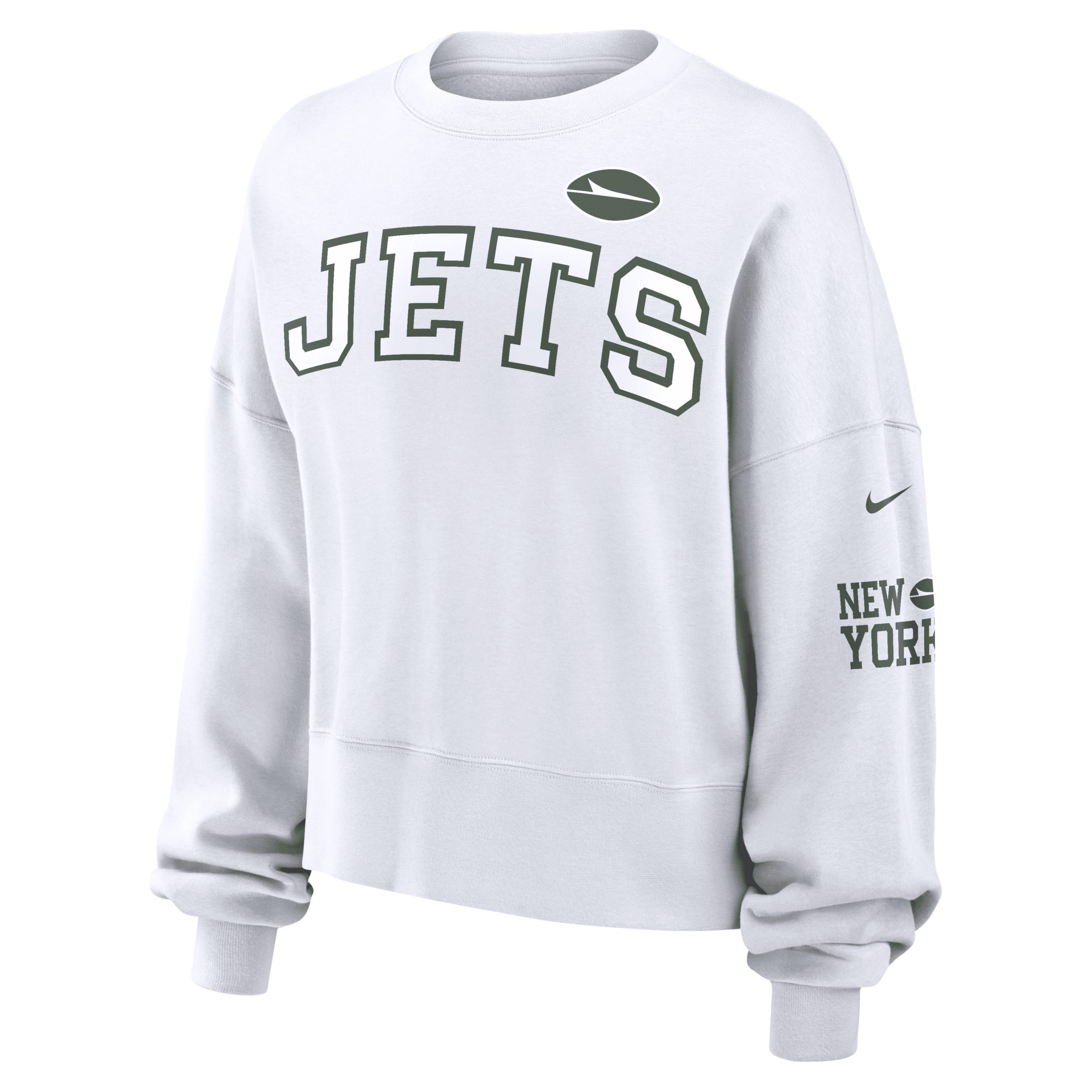 New York Jets Nike Womens NFL Pullover Crew Product Image