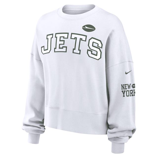 New York Jets Nike Womens NFL Pullover Crew Product Image