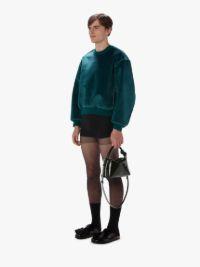 BONDED SWEATSHIRT in green | JW Anderson US  Product Image