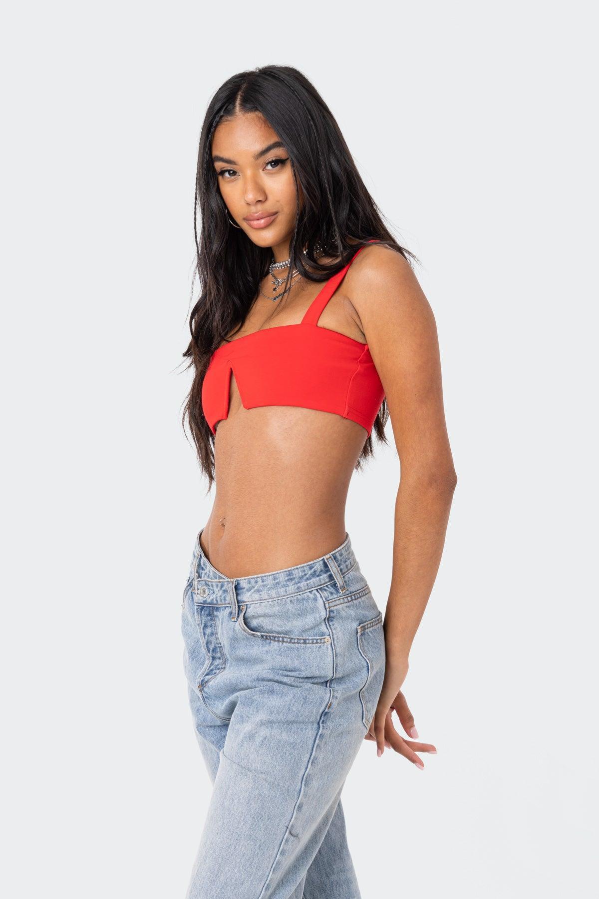 Valeria V Crop Top Product Image