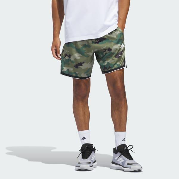 ADIDAS CRAZY LITE CAMO AOP SHORTS Product Image