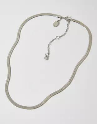 Aerie Chunky Snake Chain Necklace Product Image