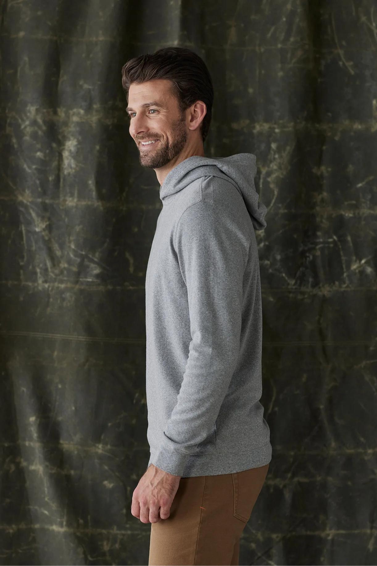 Puremeso Essential Hoodie - Athletic Grey Product Image