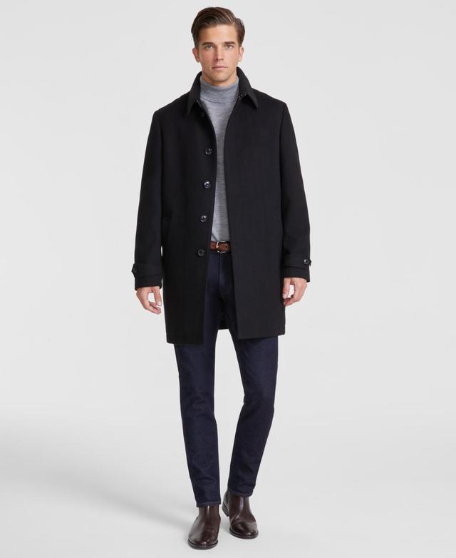 Tommy Hilfiger Mens Melange Overcoat Product Image