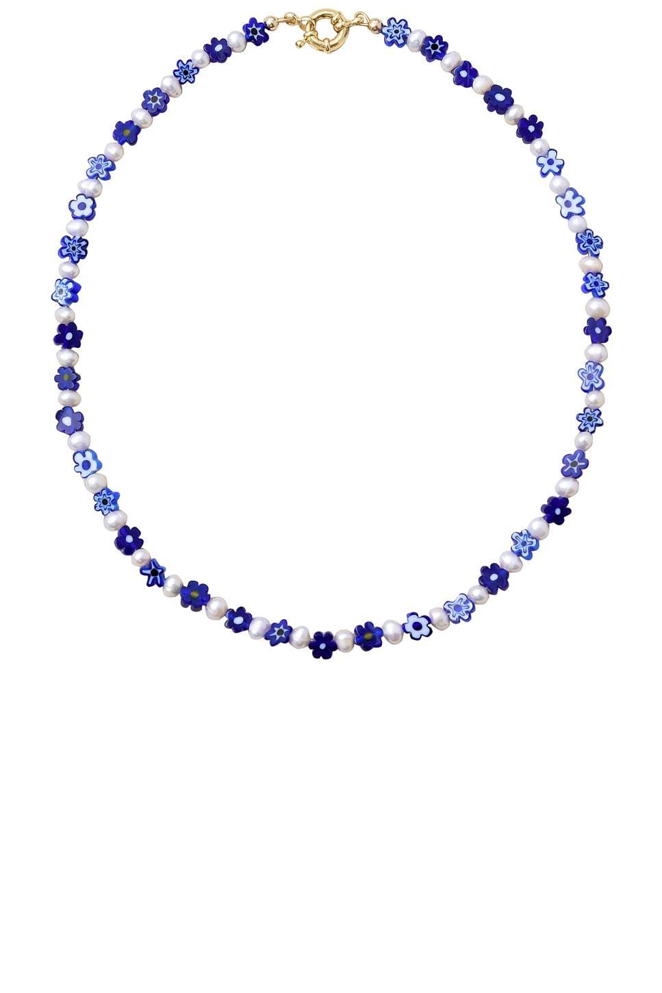 Eliou Corinna Necklace Blue.. Product Image