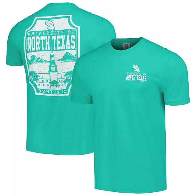 Mens Kelly Green North Texas Mean Green Logo Campus Icon T-Shirt Product Image