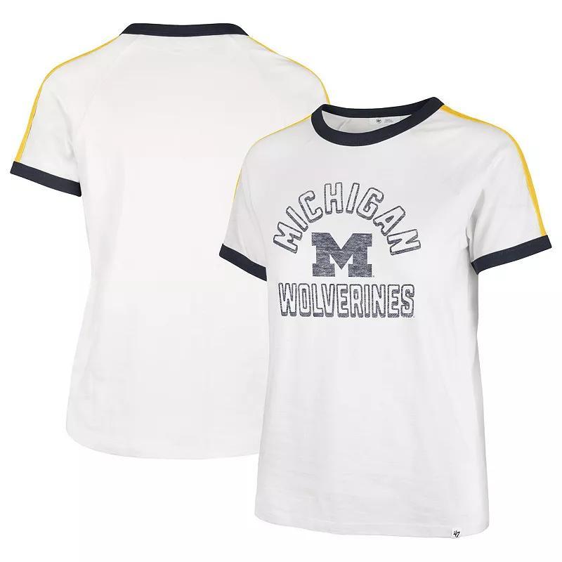 Womens 47 Michigan Wolverines Sweet Heat Peyton T-Shirt Product Image