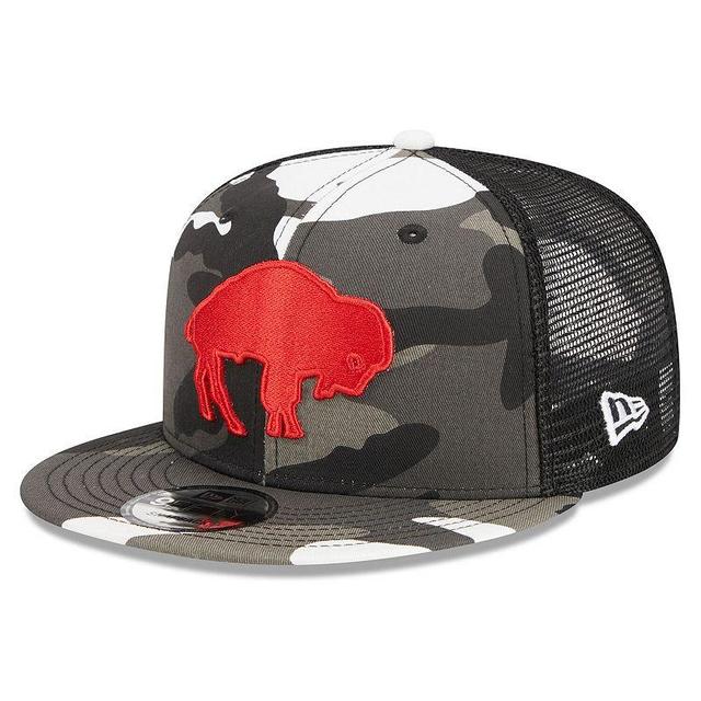 Mens New Era Urban Camo Buffalo Bills 9FIFTY Trucker Snapback Hat Product Image