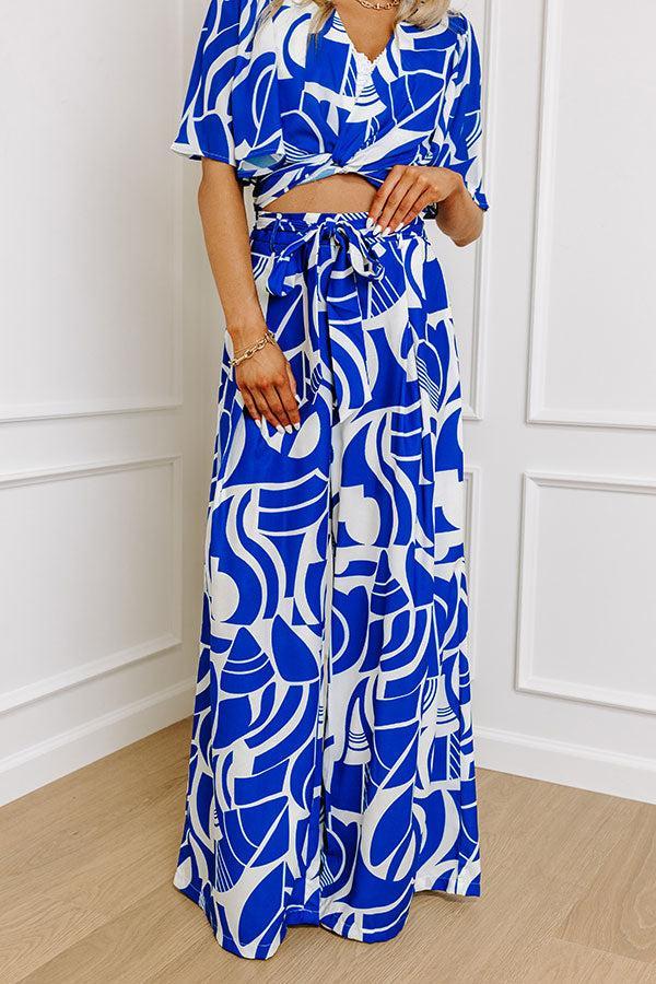 Amalfi Cruise High Waist Wide Leg Pants Product Image