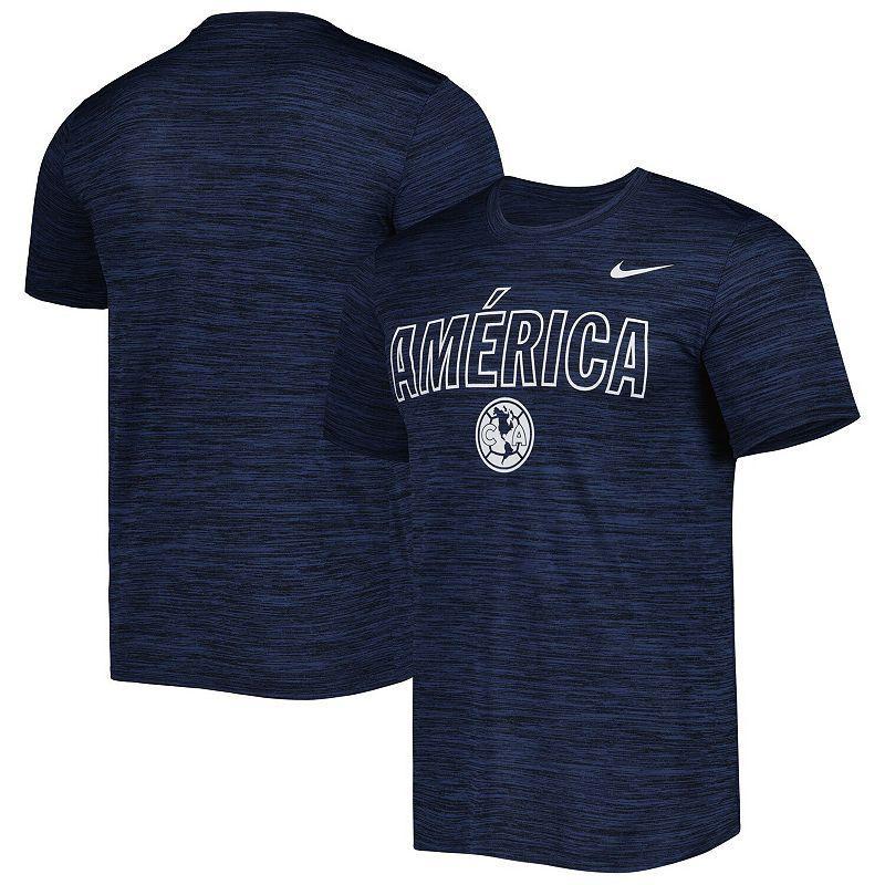 Mens Nike Navy Club America Lockup Velocity Legend Performance T-shirt Product Image