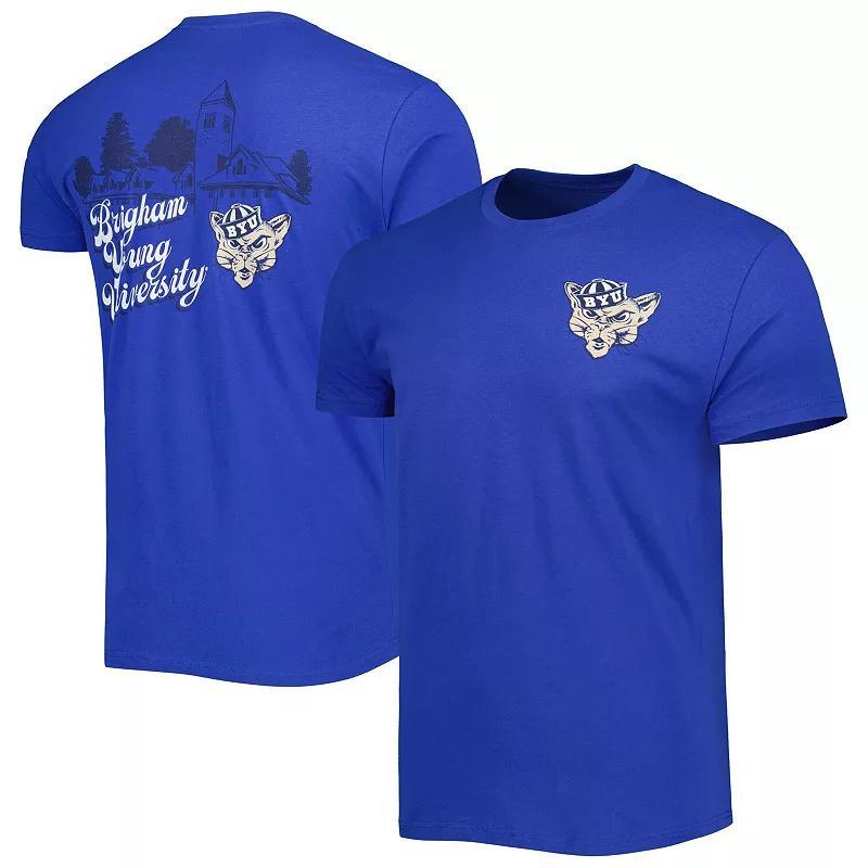 Mens Royal BYU Cougars Vault Premium T-Shirt Product Image