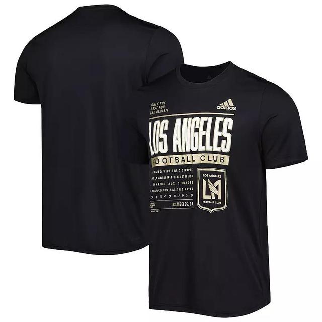 Mens adidas Black LAFC Club DNA Performance T-Shirt Product Image