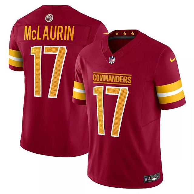 Mens Nike Terry McLaurin Burgundy Washington Commanders Vapor F.U.S.E. Limited Jersey Product Image