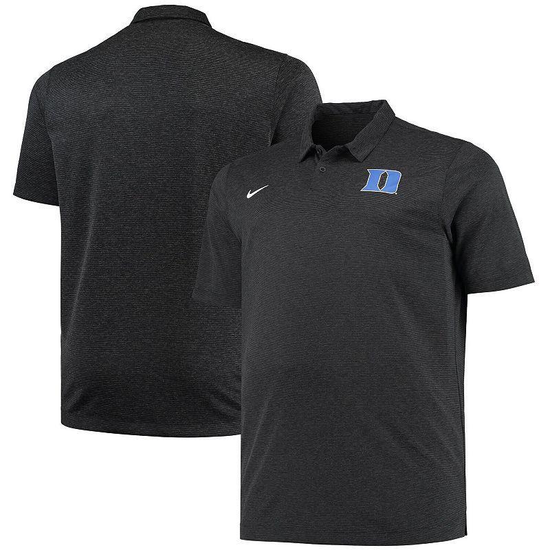 Mens Nike Heathered Duke Blue Devils Big & Tall Performance Polo Product Image