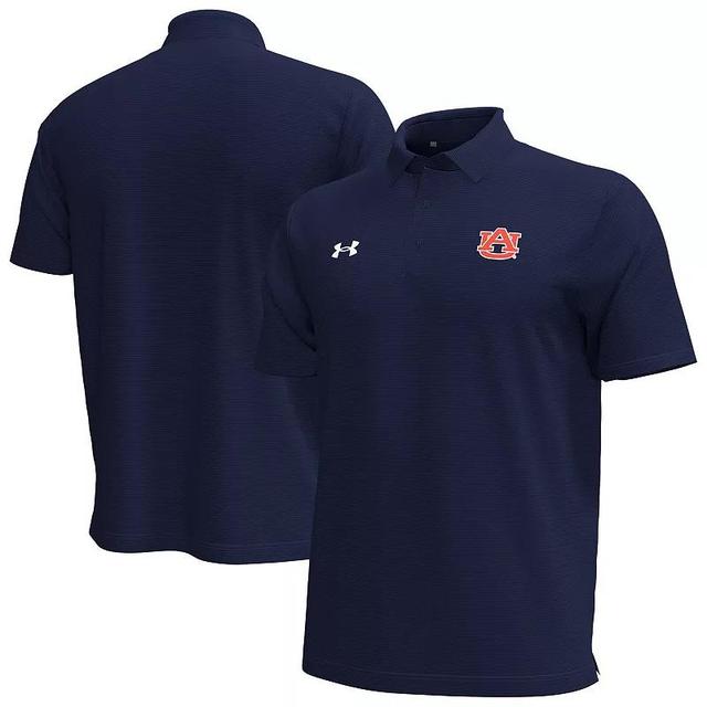 Mens Under Armour Auburn Tigers Playoff Chest Stripe Performance Polo Blue Product Image