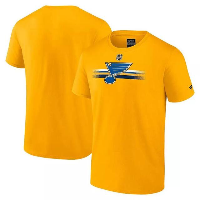 Mens Fanatics Branded St. Louis Blues Authentic Pro Secondary Replen T-Shirt Product Image