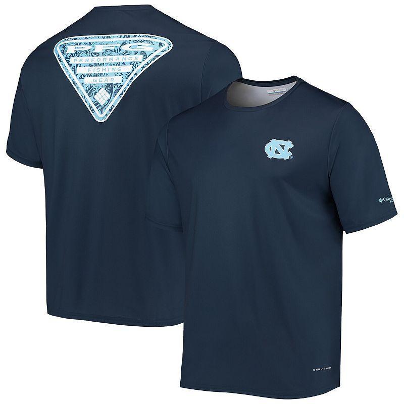 Mens Columbia North Carolina Tar Heels Terminal Tackle Omni-Shade T-Shirt Blue Product Image