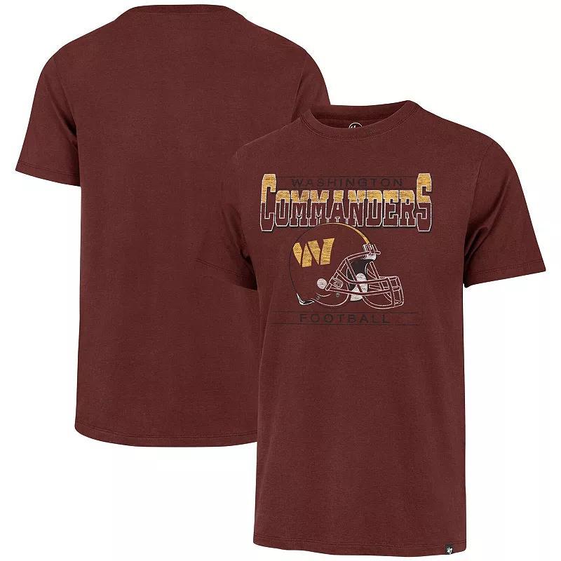 Mens 47 Burgundy Washington Commanders Gridiron Classics Time Lock Franklin T-Shirt Product Image