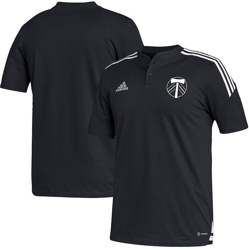 Mens adidas Portland Timbers Henley AEROREADY Polo Product Image