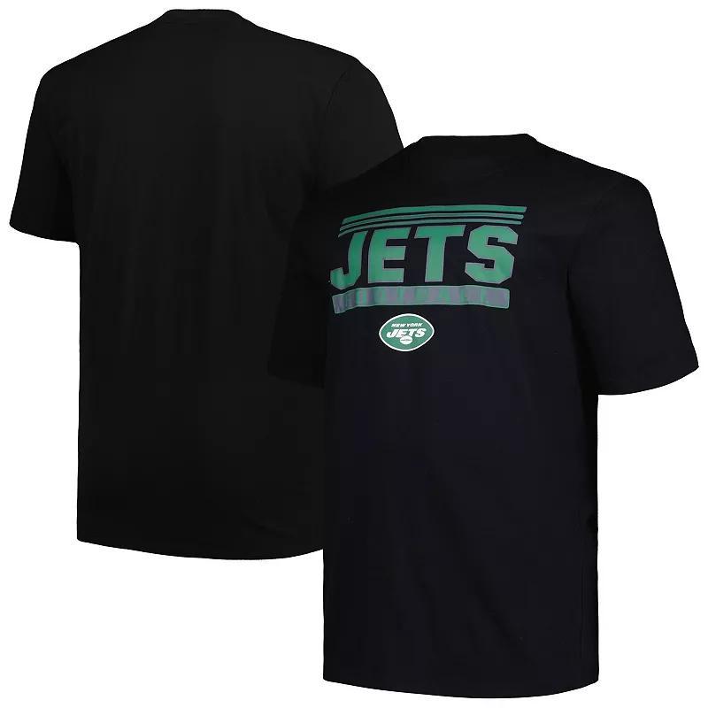 Mens Fanatics New York Jets Big & Tall Pop T-Shirt Product Image