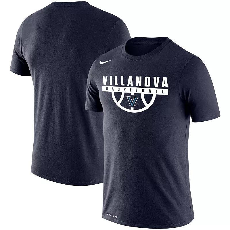 Mens Nike Villanova Wildcats Basketball Drop Legend Performance T-Shirt Blue Product Image