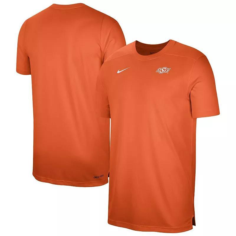 Mens Nike Oklahoma State Cowboys Sideline Coaches Performance Top Product Image