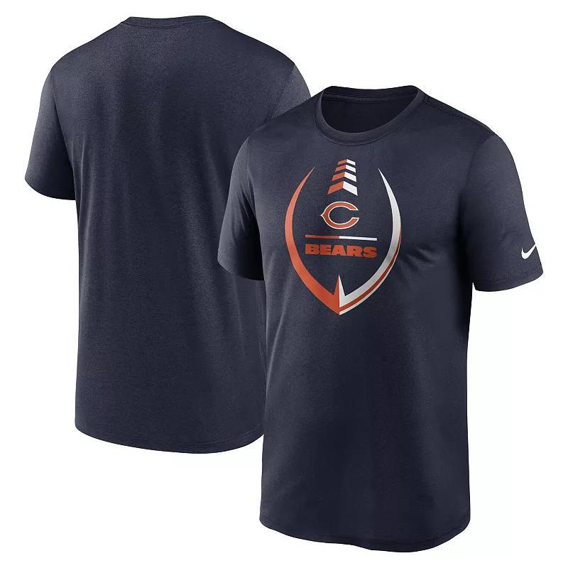 Mens Nike Brown Cleveland Browns Icon Legend Performance T-Shirt Product Image