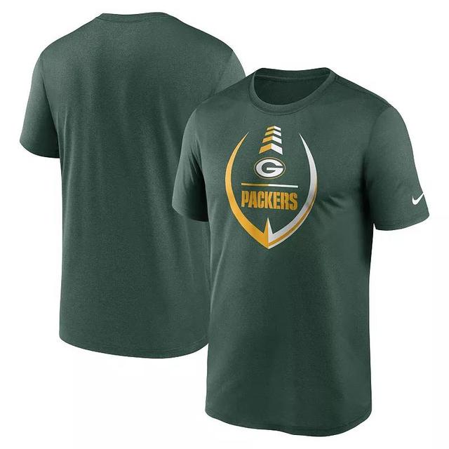 Mens Nike Bay Packers Icon Legend Performance T-Shirt Product Image