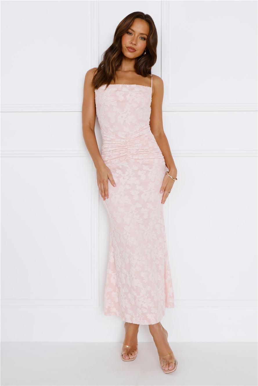 Juliette Loves Maxi Dress Pink Product Image